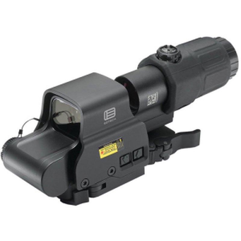 EOTECH EXPS3-4 w/5x Magnifier AR223 Ballistic Reticle Blk