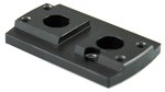 Shield Sights Adapter Plate for Aimpoint T1/T2 QD Mounts Black 2x1.25x0.25 in