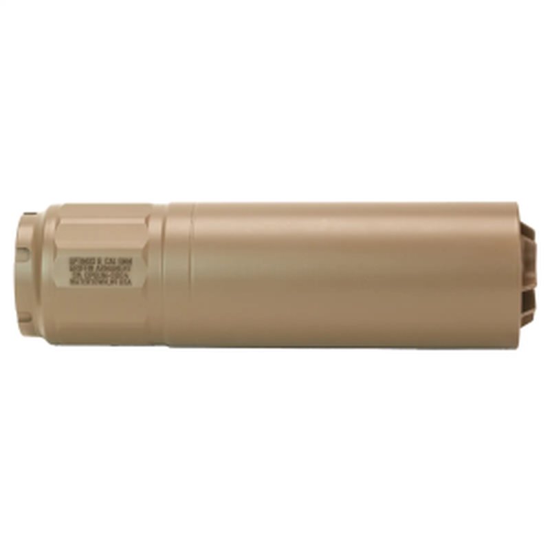 Griffin Armament Optimus 6 Suppressor 1.375x24 Hub Interface Magpul FDE