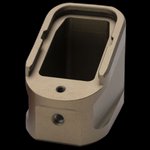Strike Industries Extended Magazine Plate 6061 T-6 Aluminum for Glock G17 & G22 (FDE)