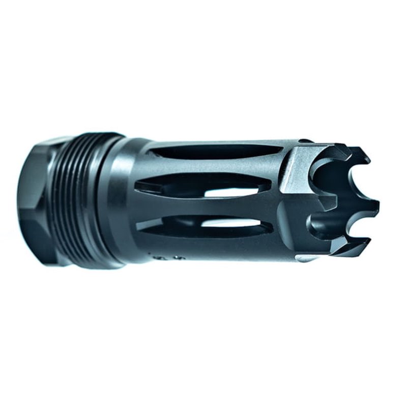 Faxon Firearms MuzzLok Plan B Flash Hider 1/2x28 .250 Bore Black