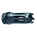 Faxon Firearms MuzzLok Plan B Flash Hider 1/2x28 .250 Bore Black