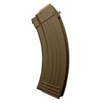 Global Ordnance AK47 Magazine 30rd Steel 7.62x39 FDE