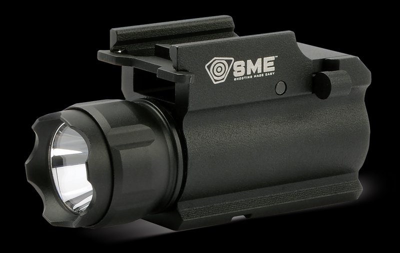 SME SME-WL Pistol Light 250 Lumen Cree R5 LED Aluminum Matte Black