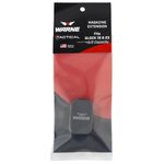 Warne Glock 19/23 Magazine Extension Gray 9mm 2-Round Hardcoat Anodized