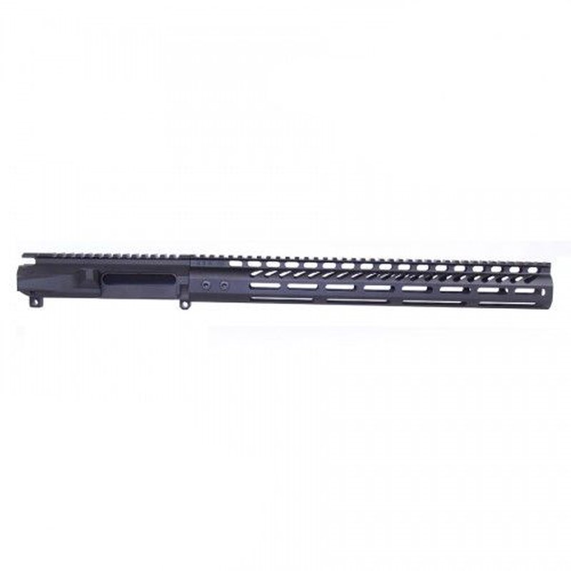 Guntec USA AR 15 Stripped Billet Upper Receiver w/15in Ultralight Series M-Lok Handguard