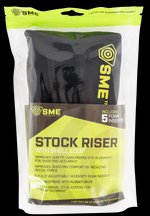 SME SMERSRSL Stock Riser Shell Loop Black Neoprene