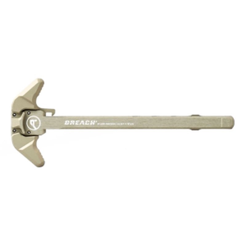 Aero Precision AR15 BREACH Ambi Charging Handle w/ Large Lever - Clear Anodized - APSL100487