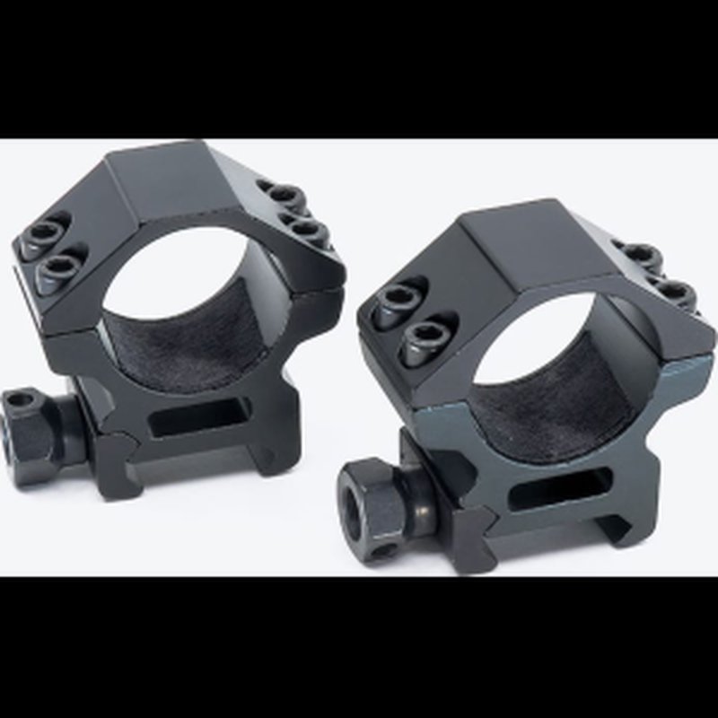 Riton Optics X1L Scope Ring Set Picatinny/Weaver Low 1" Tube Matte Black Aluminum