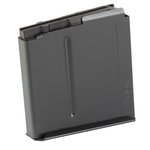 MDT 105123BLK AICS Magazine 5rd Extended 300 PRC Long Action Magnum (CIP 3.80" L), Black Steel
