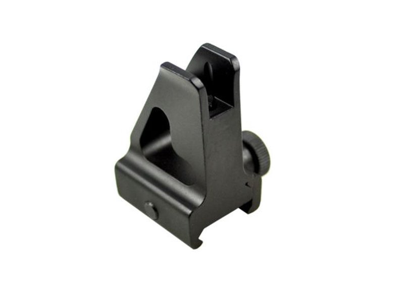 Sniper Top Mounted Deployable Front Sight Black