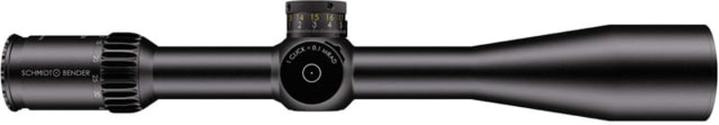 Schmidt & Bender 10-60x56 US Rifle Scope, 34 mm Tube, First Focal Plane
