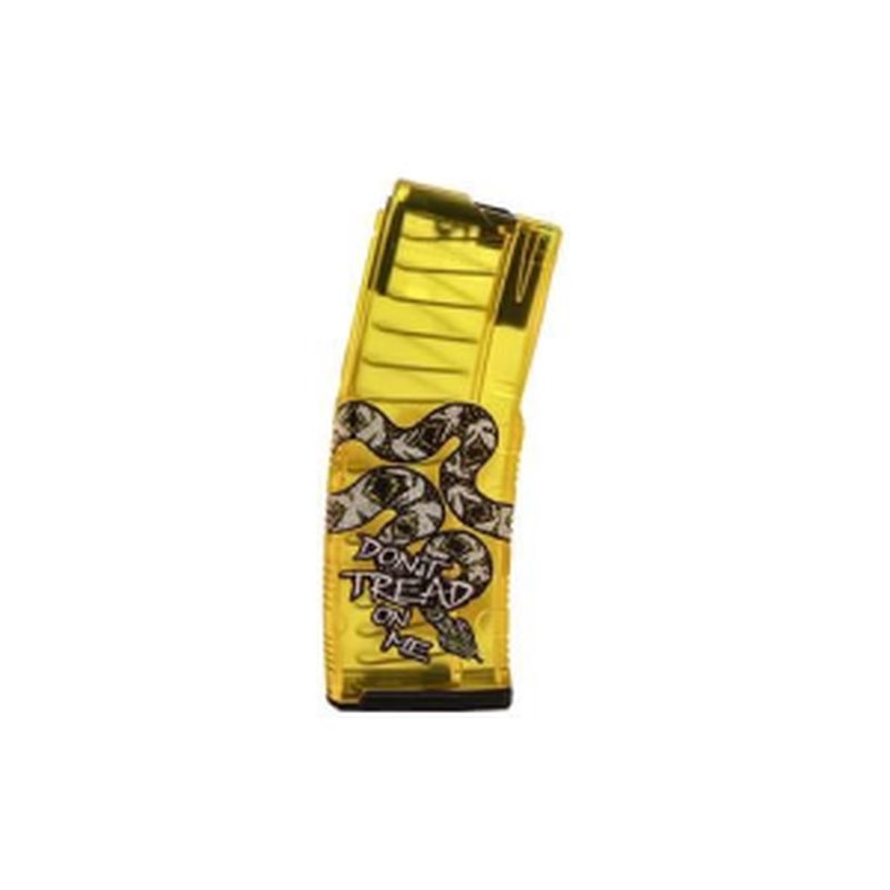 Amend2 AR-15 Magazine 5.56 NATO 30 Round Translucent Yellow
