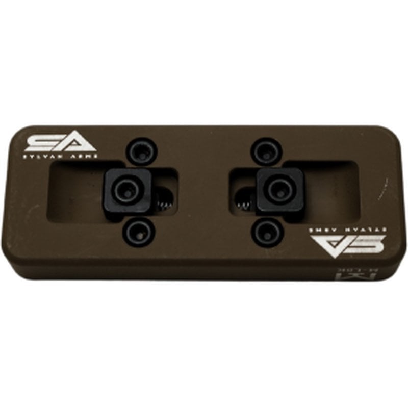 Sylvan Arms Chassis Weight M-LOK 1.0 lbs, 2PK Flat Dark Earth