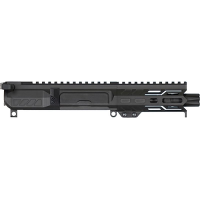 CMMG 22B5BD4AB Banshee MK4 .22 LR 4.50" Upper Receiver, Armor Black, M-LOK Free-Float Handguard for AR-Platform