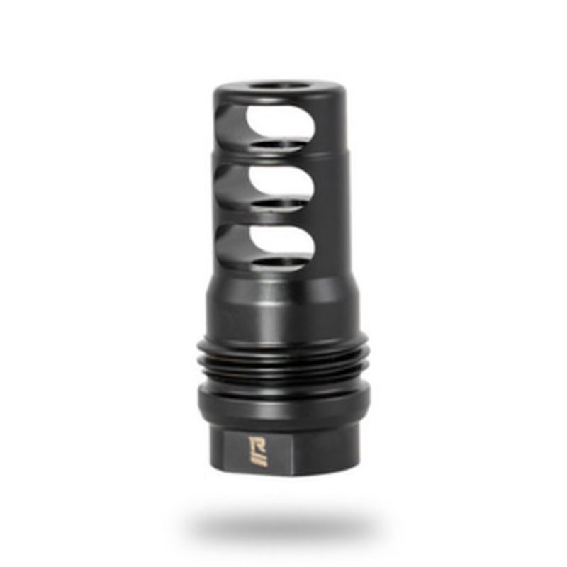 Rugged Suppressors MB011 3-Port Brake 1/2-28 TPI 2.16in Black 5.56x45mm NATO