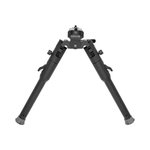 Warne Skyline Lite Bipod 7914M Gun Rest Aluminum/Steel 6.5-11.15 Height Folding QD M-LOK Black