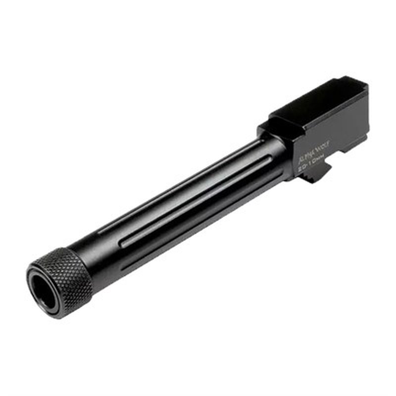 Lone Wolf Alpha Wolf Threaded Barrel for Glock 43 9mm 1/2-28 SBN