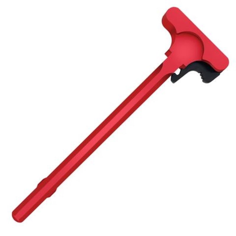 XTS Standard Charging Handle AR-15 Aluminum Anodized Red