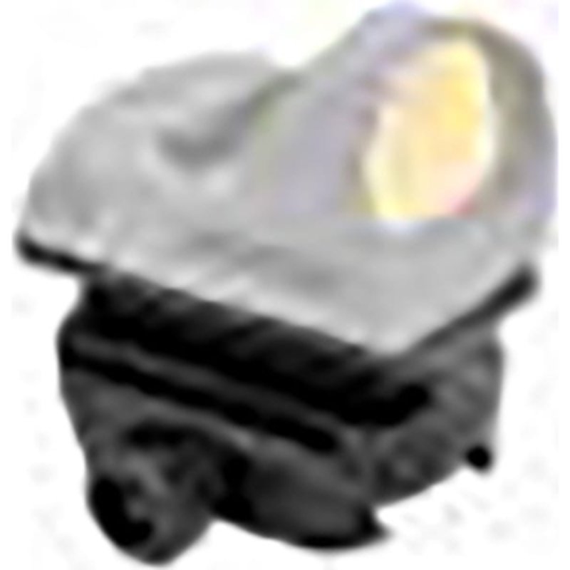 Warne 6101M Red Dot Riser T1 Interface For MSR Co-Witness Riser Base Mount Black Anodized Aluminum