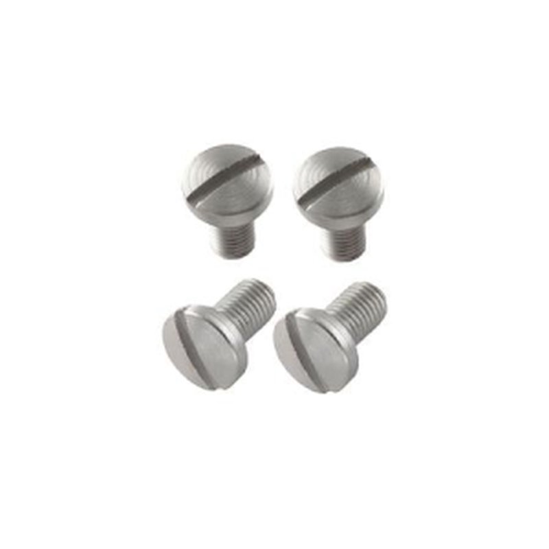 Hogue Slotted Grip Screws Colt Government 4-Slot Stainless Steel (45018)