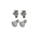Hogue Slotted Grip Screws Colt Government 4-Slot Stainless Steel (45018)