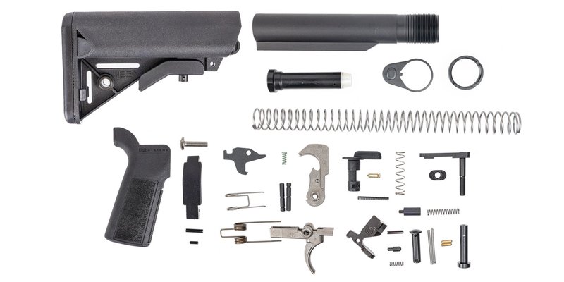 PSA B5 Systems EPT Lower Build Kit with SOPMOD Enhanced Stock, Black
