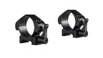 Hawke Sport Optics Precision Steel 30mm Rings Weaver 30mm w/ Lever - 2-Pieces