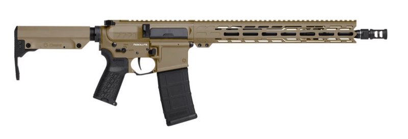 CMMG Resolute Mk4 AR-15 Rifle 300 AAC Blackout 14.5 Inch Barrel Coyote Tan
