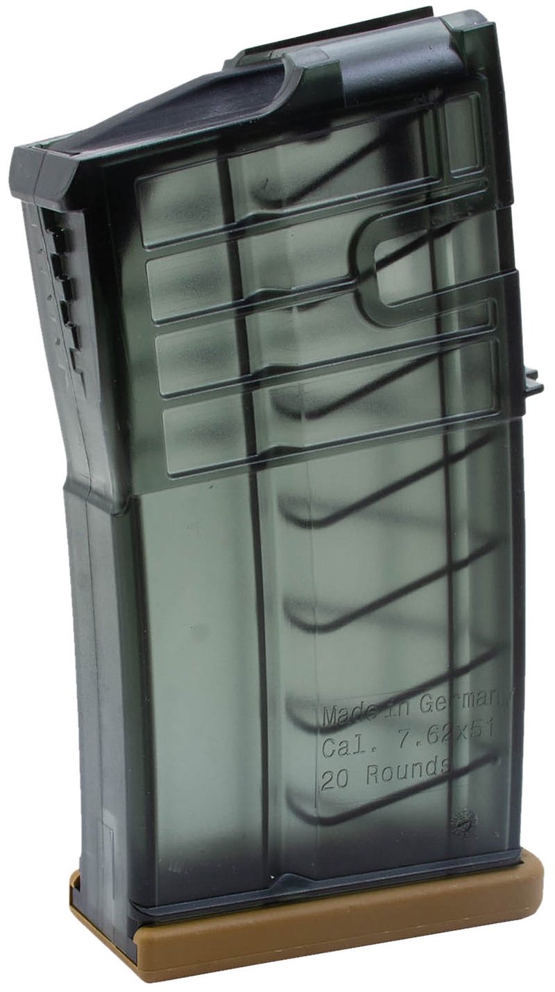 Heckler and Koch HK417 Magazine Smoke/FDE 7.62 X 51 20-Rounds