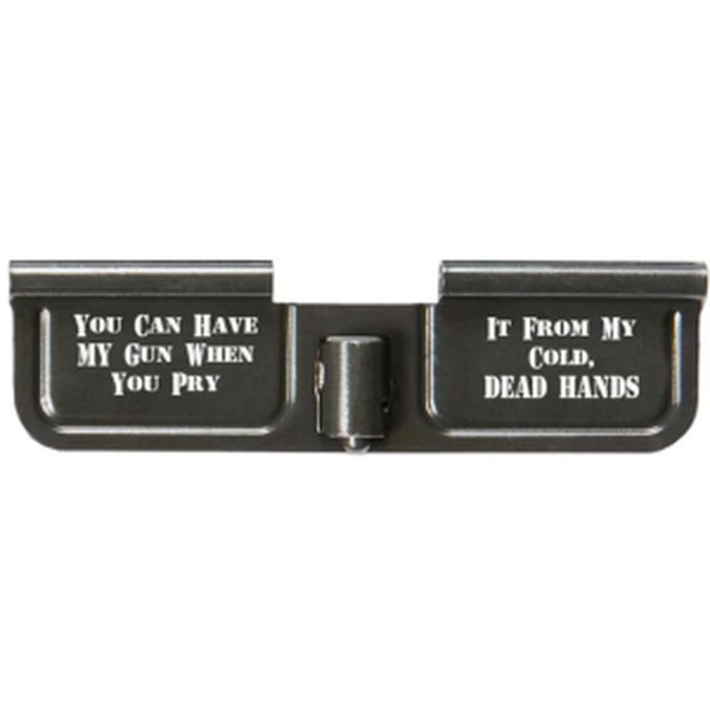 Battle Arms Ejection Port Cover Custom AR-15 Cold Dead Hands Aluminum Black