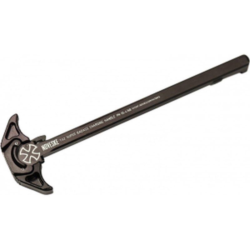Noveske 5000901 Super Badass Charging Handle 7.62mm 7075-T6 Aluminum Black Hardcoat Anodized
