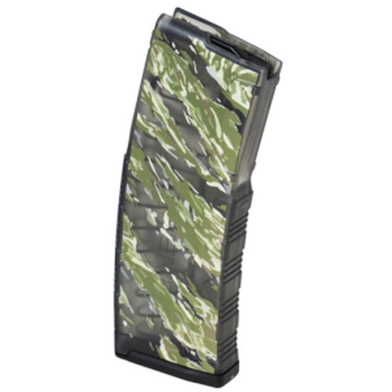 Amend2 Mag 5.56 MOD-C Tiger Stripe 30-Round AR-15 Magazine, Polycarbonate