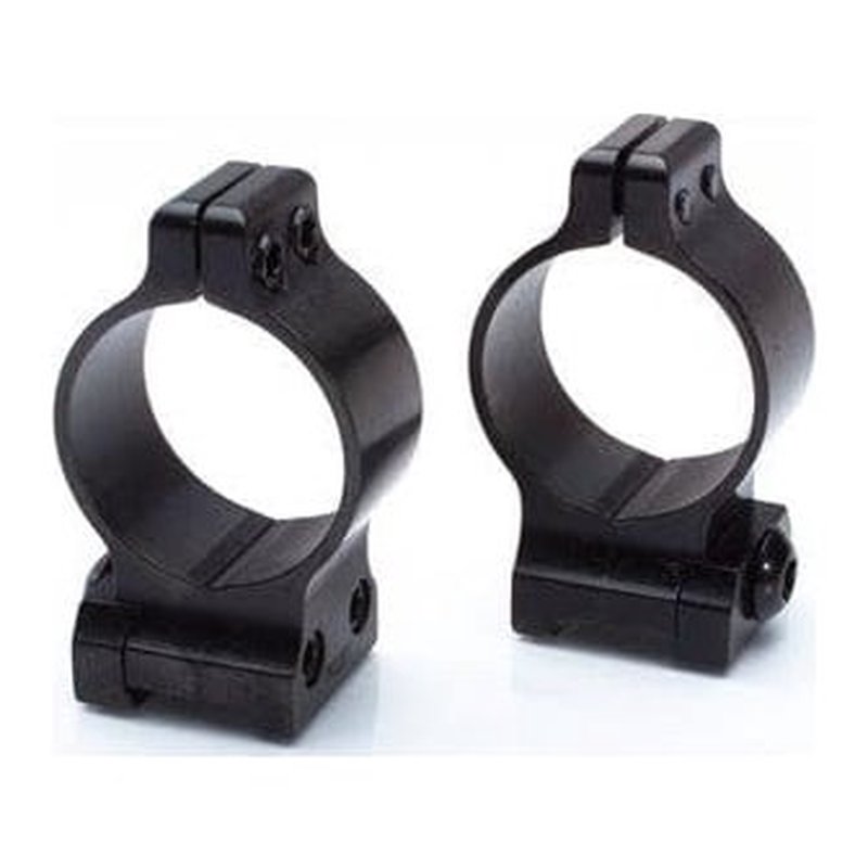 Talley 1-Inch Screw Lock Detachable Ring Low Matte Black M200003