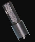 Wheeler AR-15/M16/M4 A2 Front Sight Tool 4-Prong Black Zinc Steel 1/4-Inch Hex