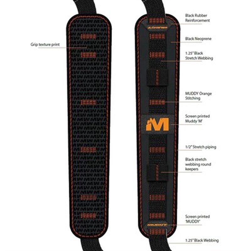 Muddy Summit Ridge Flexible Sling Black