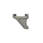 Q Deluxe Q-Sert Barricade Stop Accessory 6061 Aluminum Grey