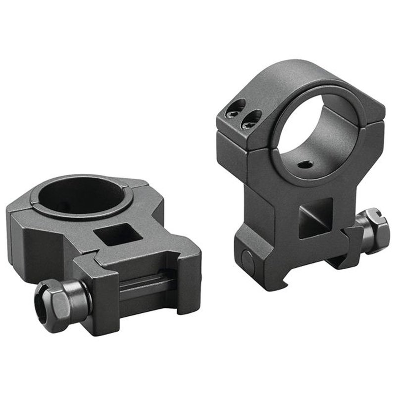 Tasco TS00603 1in to 30mm High Reducing Scope Ring Set, Matte Black