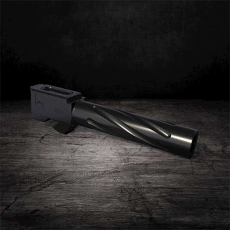 Rival Arms Glock 19 Gen 3/4 match-grade barrel 1:10 twist 416R stainless