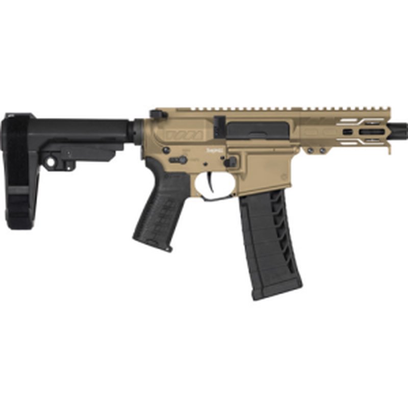 CMMG Mk4 Banshee 22 LR 4.5in Tan Pistol 25rd