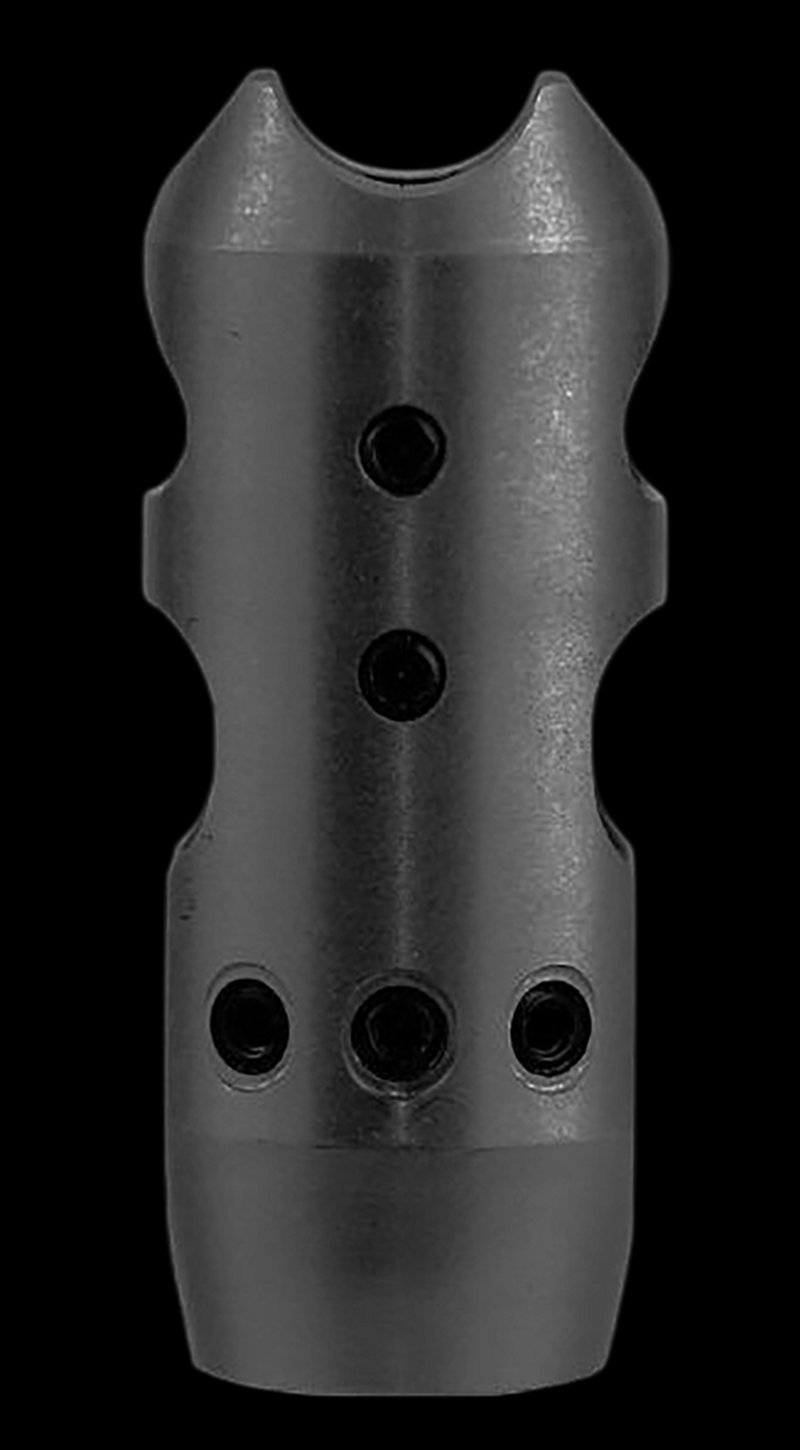TacFire MZ1027 Ace Tunable Muzzle Brake 1/2x28 Nitride Finish