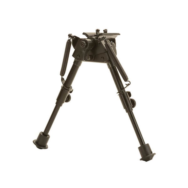 Sport Ridge Pivot Adjustable Heavy-Duty Stud Mount Bipod 9" - 13", Black