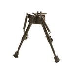 Sport Ridge Pivot Adjustable Heavy-Duty Stud Mount Bipod 9" - 13", Black