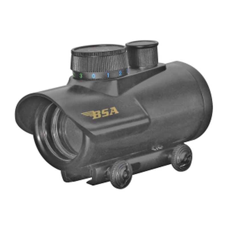 BSA Huntsman HMRGBD30CP 30mm RGB 1x Red Dot Sight 5 MOA Black Matte