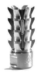 Black Rain Ordnance BRO MFS MACH Milled Flash Suppressor Machined Shiny