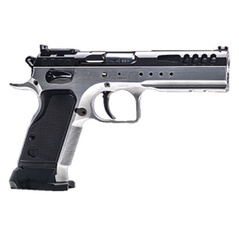 Tanfoglio Limited Master 9mm Pistol 4.75in 16rd Hard Chrome