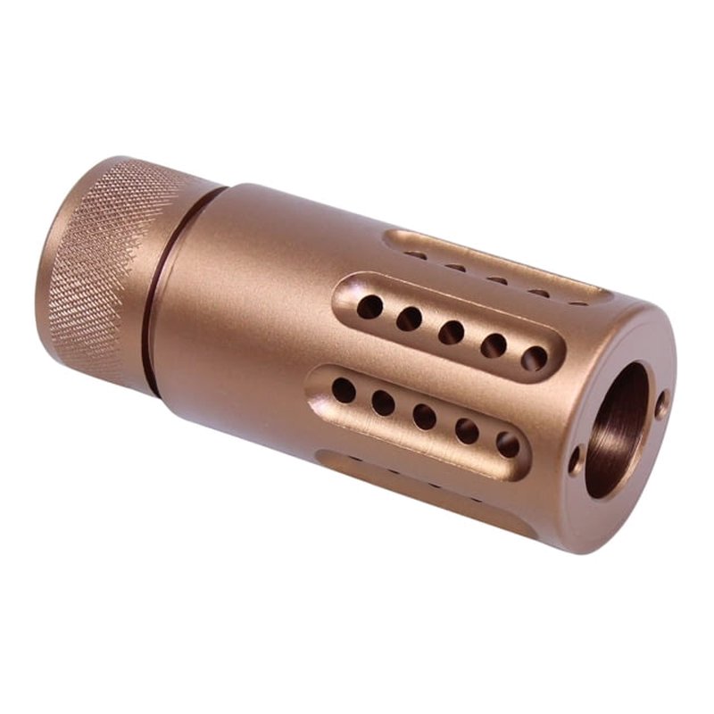 Guntec USA AR-15 Micro Slip Over Barrel Shroud With Multi Port Muzzle Brake