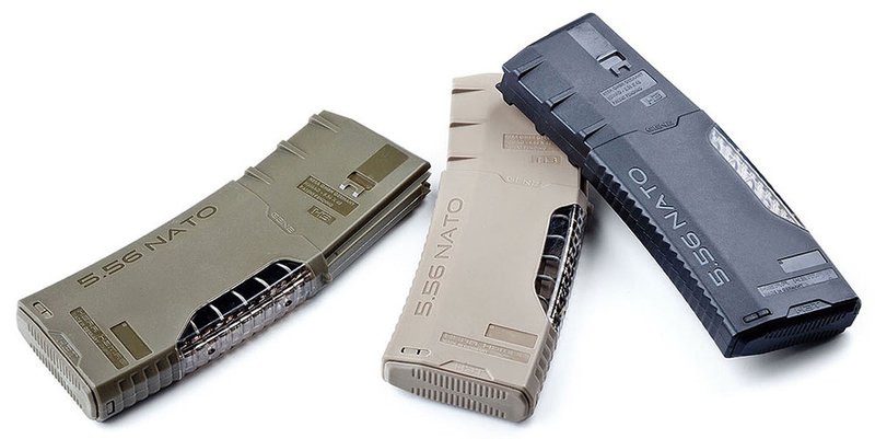 Hera USA H3T Gen-2 30 Round 5.56/.223 Rem/.300 Blackout AR-15 Magazine, Tan - 13.11/T