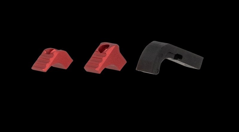 Strike Industries SI-G4 Magazine Release Glock Gen 4-5 Pistols Red