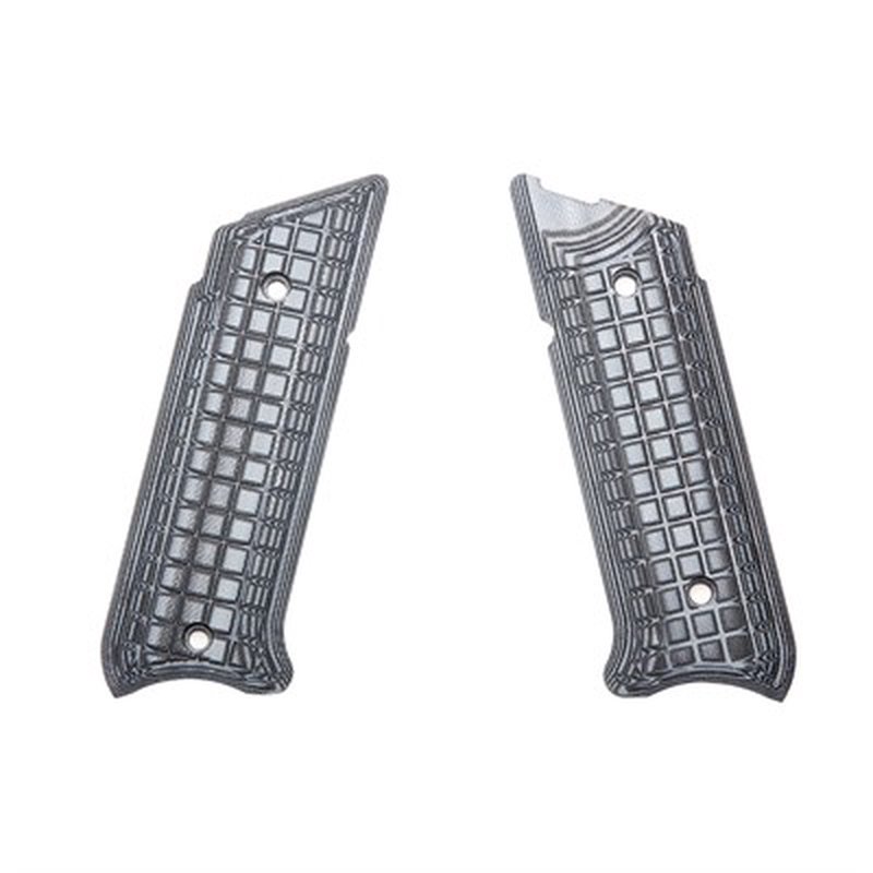 Pachmayr Ruger Mk IV G10 Grips Gray/Black Grappler